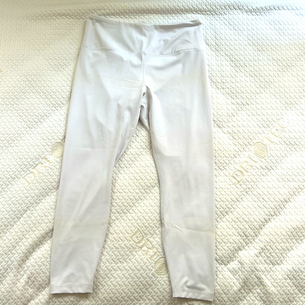 White Athletic Legging